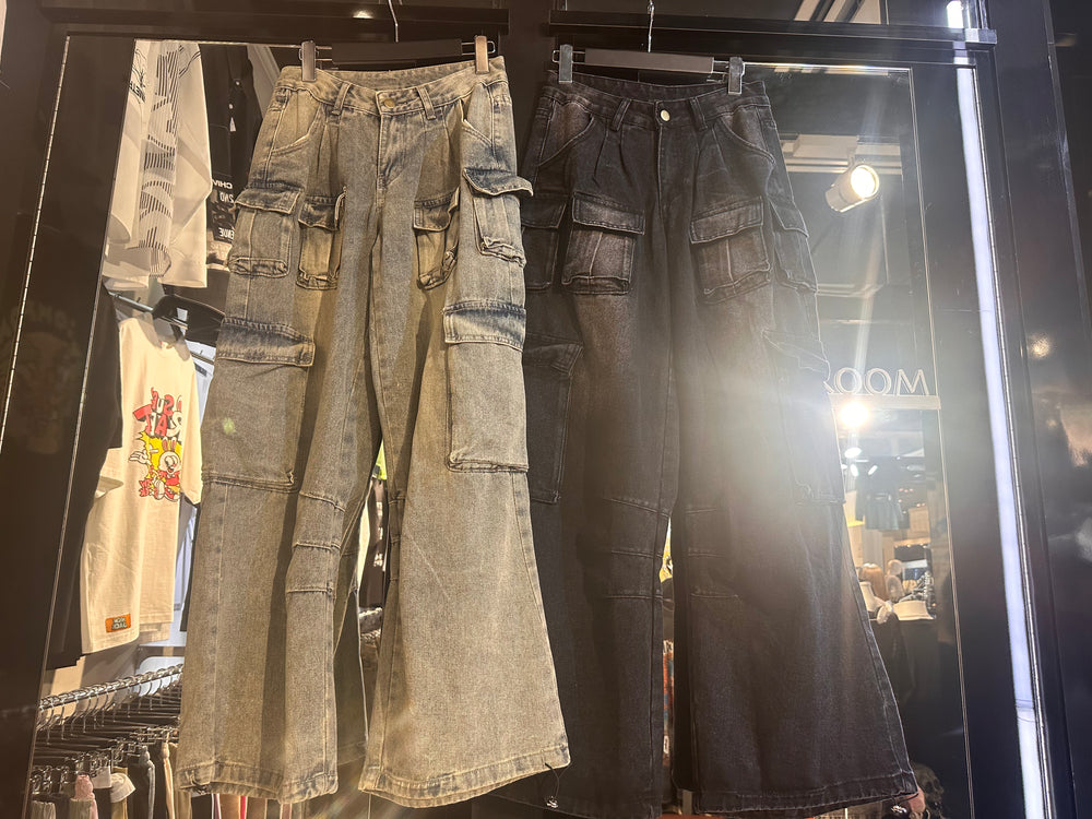《ngセレクト》絞り付きポケットカーゴパンツ